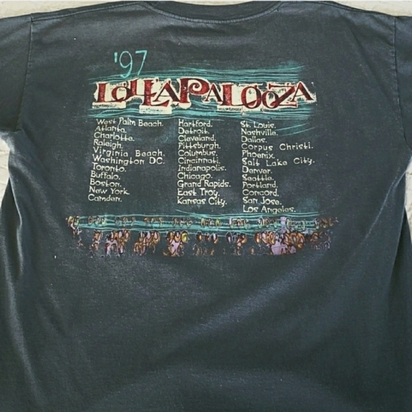 Vintage 97 Lollapalooza XL T-Shirt - Picture 2 of 5
